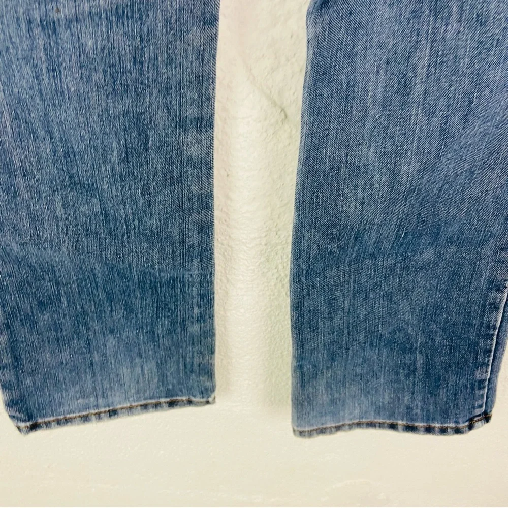 The Children's Place Blue Bootcut denim distressed Jeans size 8
